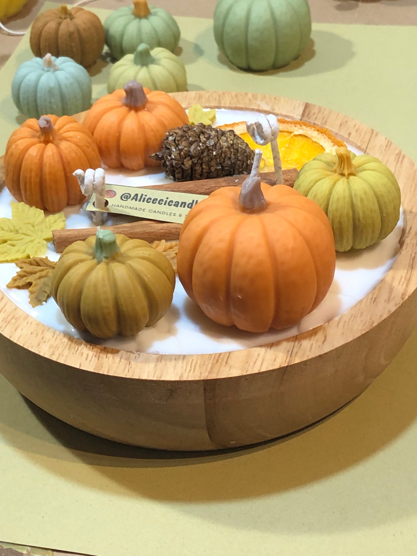 Bowl grande autunnale con zucche