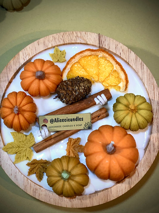 Bowl grande autunnale con zucche