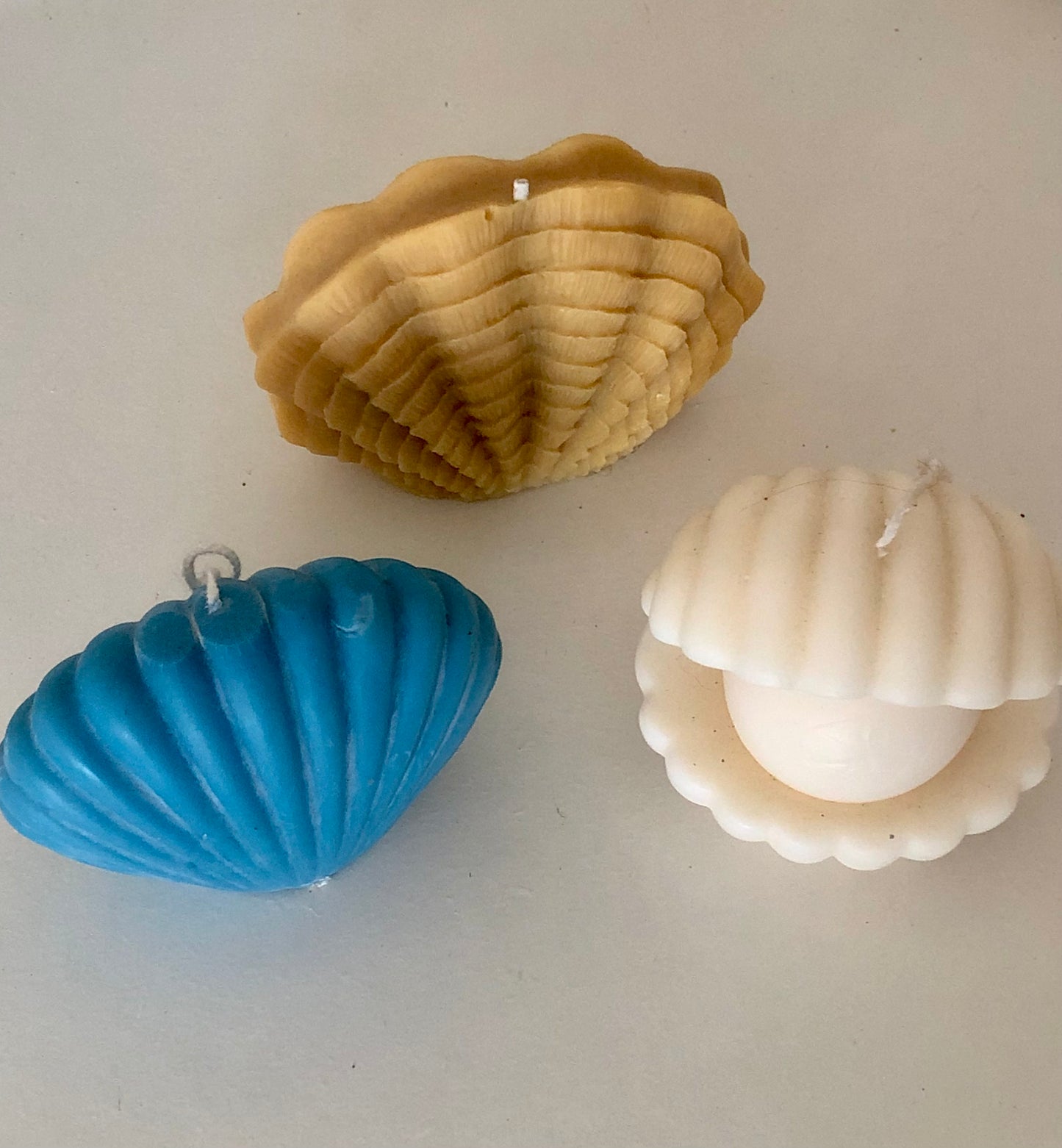 CANDELE TRIS “CONCHIGLIE” 12cm