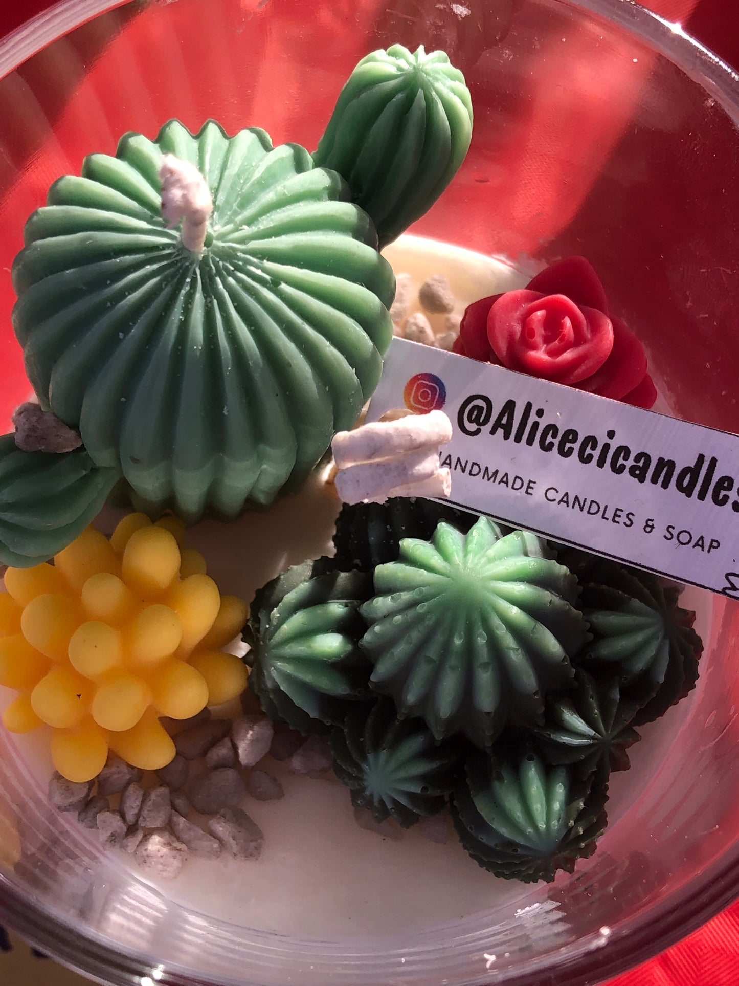 CANDELA CACTUS GARDEN BICCHIERE GRANDE