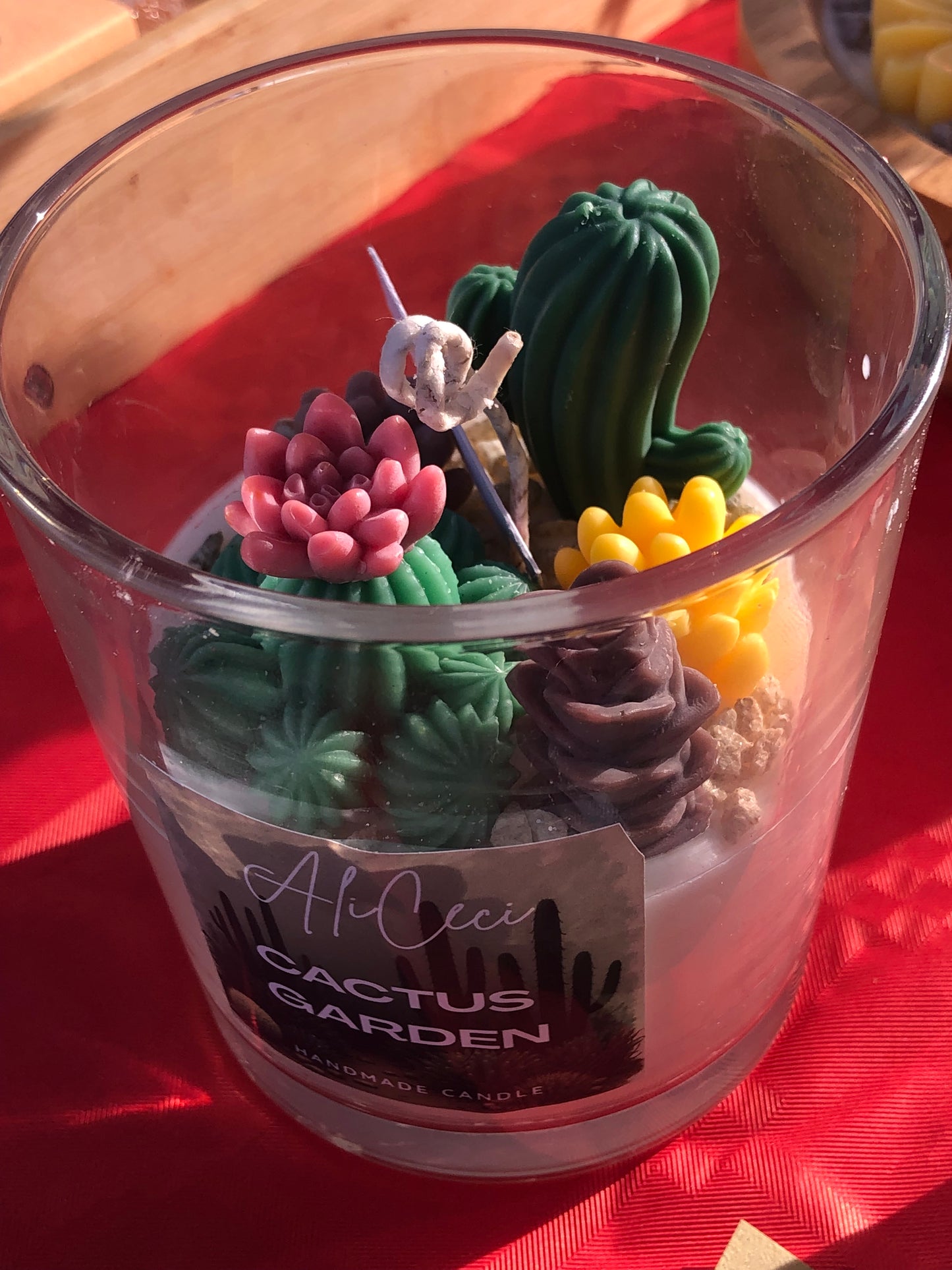 CANDELA CACTUS GARDEN BICCHIERE GRANDE