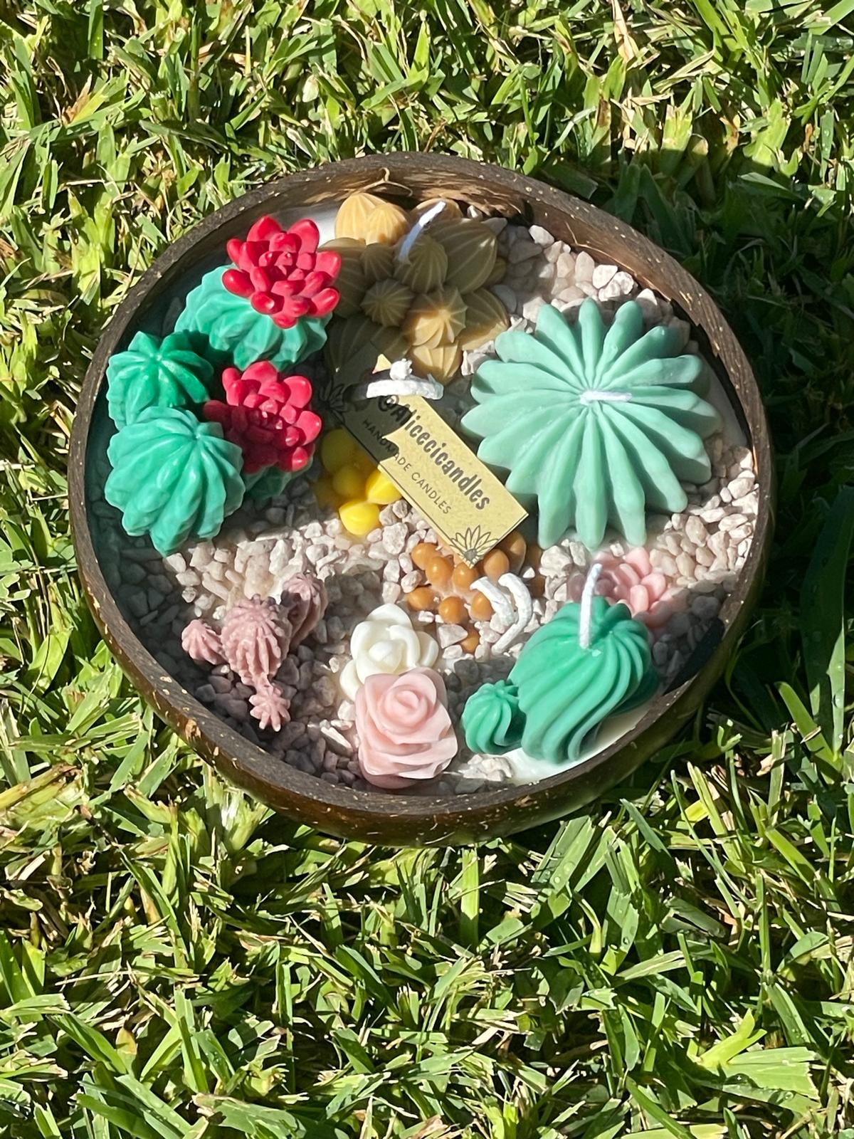 CANDELA artigianale bowl  CACTUS GARDEN