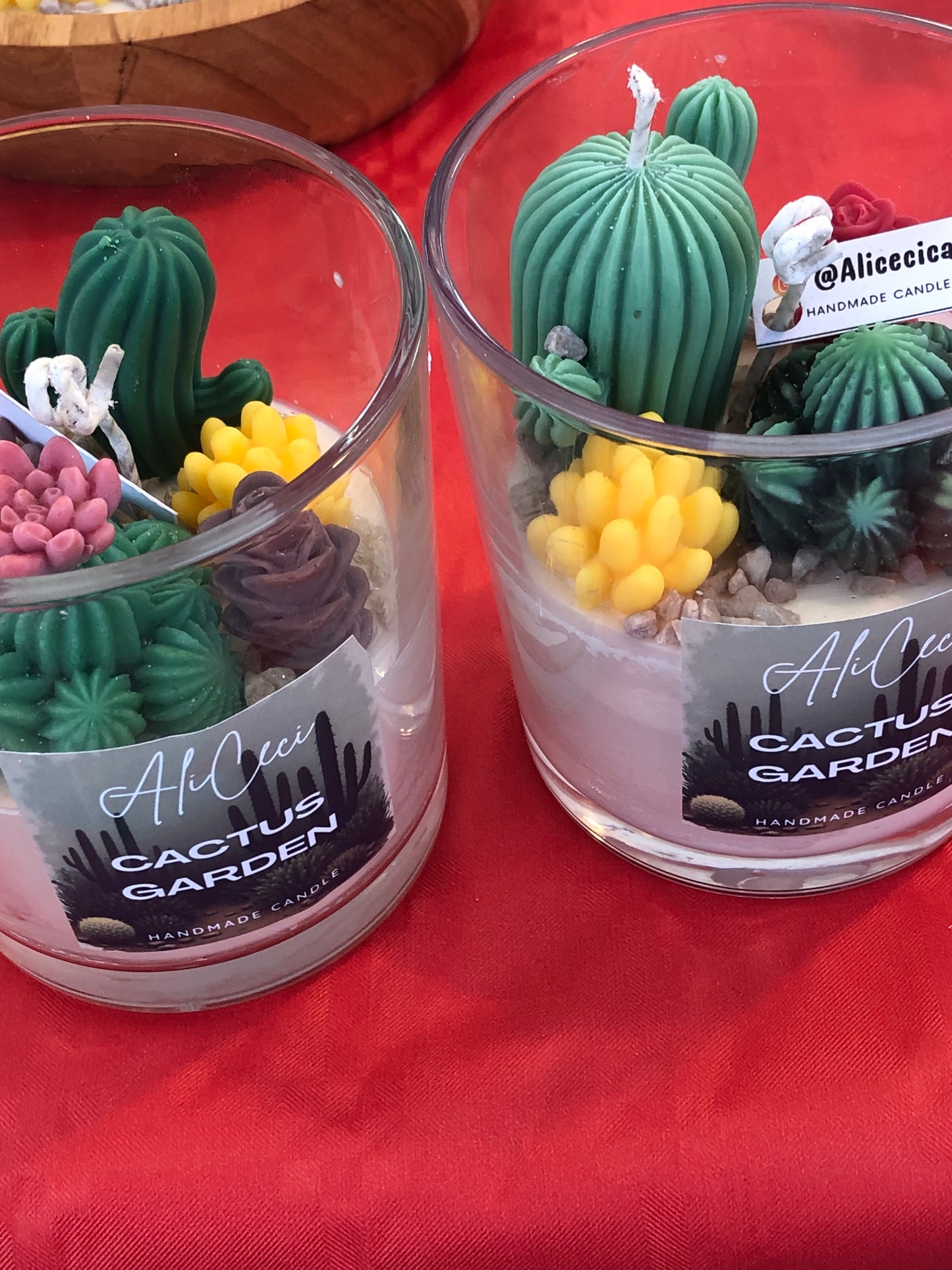 CANDELA CACTUS GARDEN BICCHIERE GRANDE